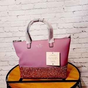 Kate Spade Greta Court Dusty Peony Ina Crossbody Satchel